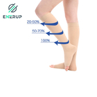 Enerup Knee High Support Hose 20mmHg Open Toe Compression Socks For Women