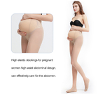 Antibacterial Maternity Sheer Tights Firm Compression Pantyhose For Pregnant Women