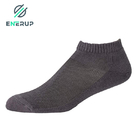 Custom diabetic socks solid Non binding men women bamboo antibacterial Loose socks and bouncy ankle socks