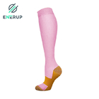 Pink 15 To 20 Mmhg Compression Socks Copper Infused Odor Resistant