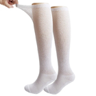 87% Bamboo Loose Fit Diabetic Socks Antibacterial Ladies Diabetic Socks