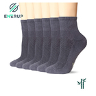 Knitted Rayon Bamboo Diabetic Socks S/M/L/XL/2XL Size Moisture Wicking
