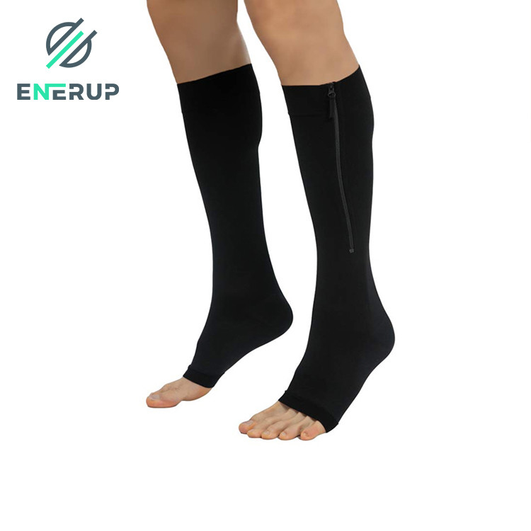 20mmhg Medical Compression Stockings Open Toe Surgical Support Hose