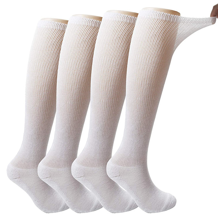 87% Bamboo Loose Fit Diabetic Socks Antibacterial Ladies Diabetic Socks
