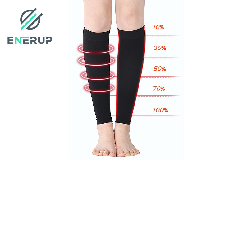 Breathable Calf Compression Socks 20 MmHg Calf Wraps For Running