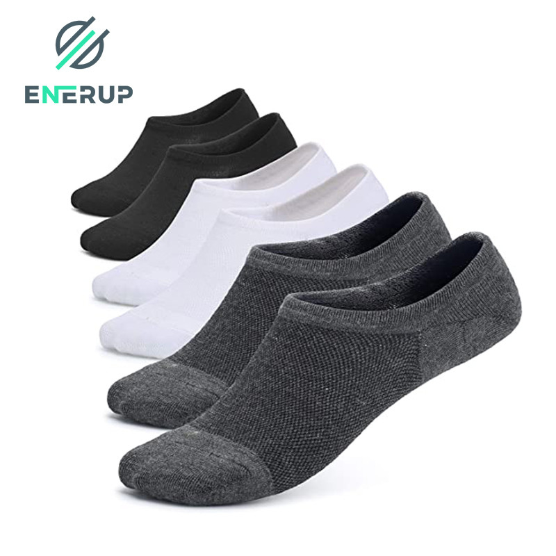Ankle Length Thin Bamboo Cotton Socks Odor Resistant Low Cut